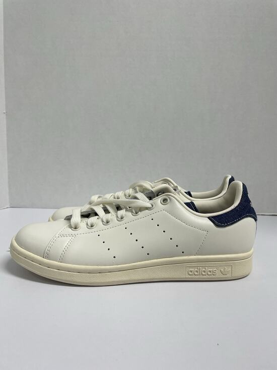 adidas Other - Adidas Stan Smith White Denim FW4424 Size 7 Low Top Leather Sneaker Off White